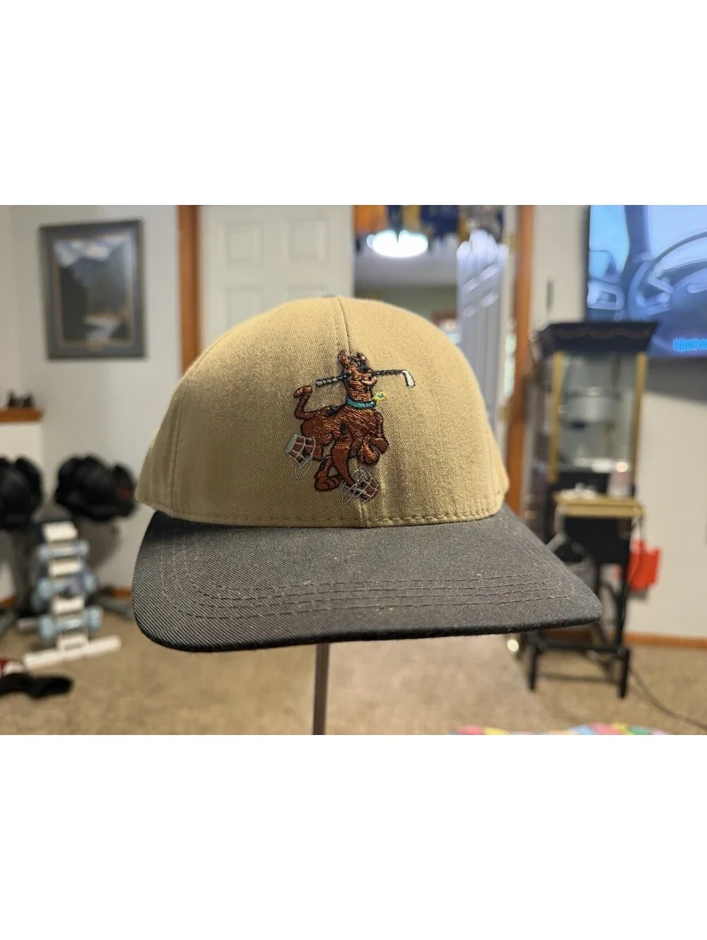 Vintage 1997 Scooby-Doo Golf Hat Warner Bros. Adjustable